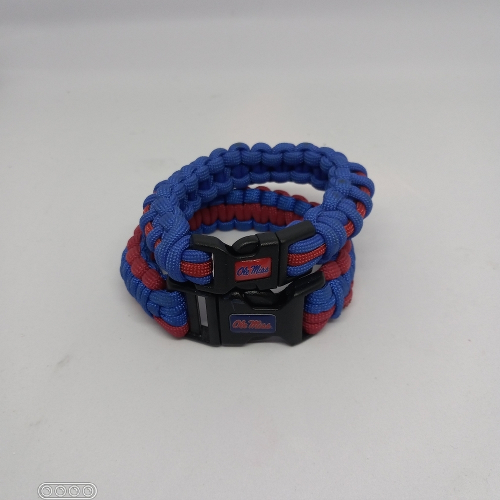 Ole Miss his and her bracelets